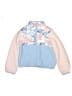 Bluey 100% Polyester Floral Blue Track Jacket Size 10 - 12 - photo 1
