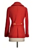 J.Crew Solid Red Wool Coat Size 4 (petite) - photo 2