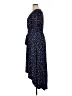 Tua Polka Dots Blue Casual Dress Size XL - photo 5