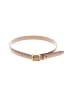 Assorted Brands 100% Leather Gold Leather Belt Size XXS - photo 1