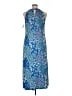 Anne Klein Paisley Blue Cocktail Dress Size 14 - photo 2