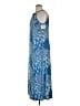 Anne Klein Paisley Blue Cocktail Dress Size 14 - photo 5
