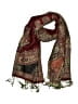 Unbranded Paisley Burgundy Scarf One size - photo 1