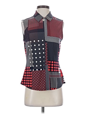 Tommy Hilfiger Sleeveless Button-Down Shirt (view 1)