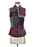 Tommy Hilfiger Red Sleeveless Button-Down Shirt Size S - photo 1