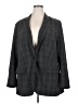 Lane Bryant Plaid Gray Blazer Size 20 - photo 1