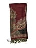Unbranded Paisley Burgundy Scarf One size - photo 2