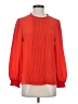 CeCe Red Long Sleeve Blouse Size S - photo 1