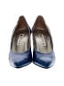 Ginza D.iana Color Block Blue Heels Size JP 24 1/2 / US 7 1/2 - photo 2