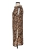 Zara 100% Polyester Animal Print Brown Casual Dress Size S - photo 5