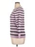 Talbots 100% Merino Stripes Purple Wool Sweater Size 1X - photo 5