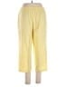 Sigrid Olsen Yellow Linen Pants Size XL - photo 2