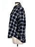 Old Navy 100% Cotton Plaid Blue Long Sleeve Button-Down Shirt Size L - photo 5