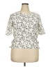 A New Day Ivory Short Sleeve Top Size XXL - photo 1