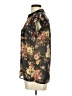 Sweet Rain 100% Polyester Floral Black Sleeveless Blouse Size M - photo 5