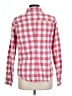 Pendleton 100% Cotton Checkered-gingham Pink Long Sleeve Button-Down Shirt Size L - photo 2