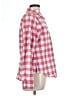 Pendleton 100% Cotton Checkered-gingham Pink Long Sleeve Button-Down Shirt Size L - photo 4
