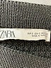 Zara Solid Black Formal Skirt Size S - photo 4