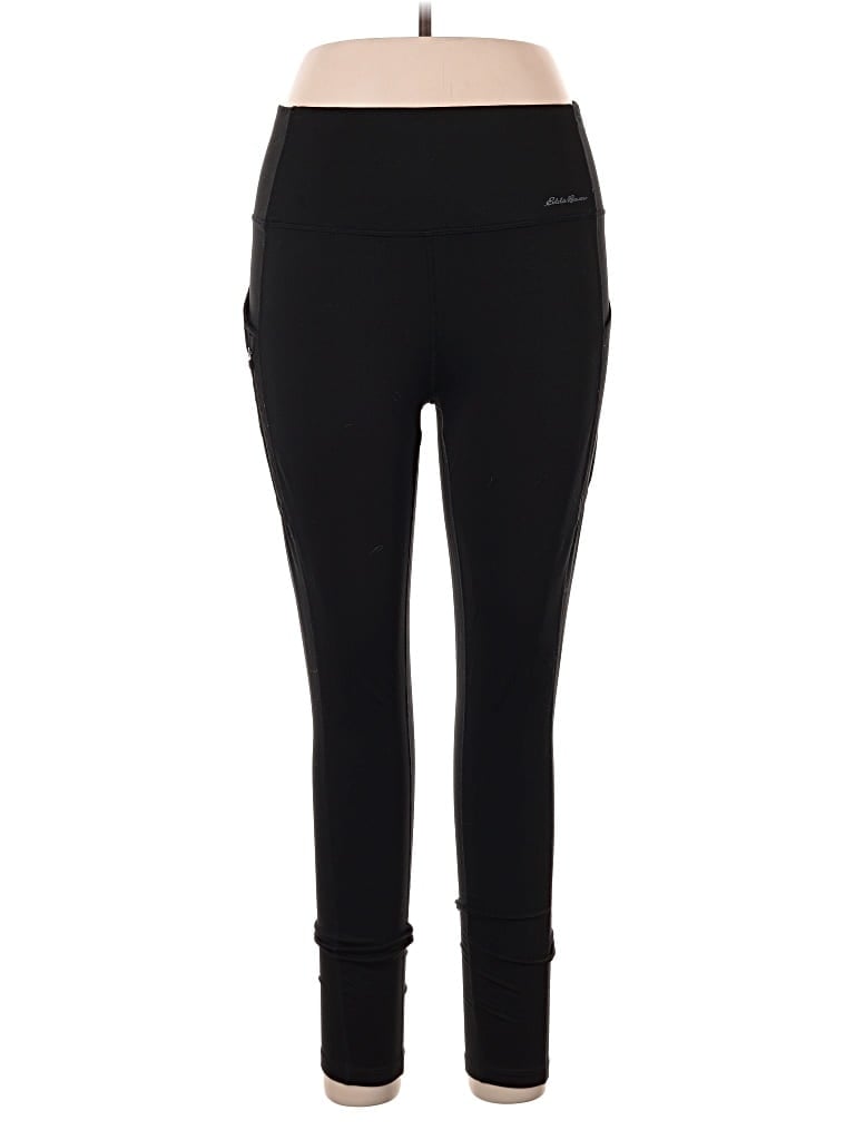 Pre-owned Eddie Bauer Active Pants In Black