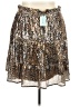 Othilia 100% Nylon Animal Print Gold Formal Skirt Size 3X - photo 2