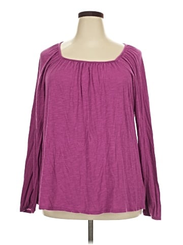 Terra & Sky Long Sleeve Blouse (view 1)