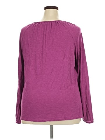 Terra & Sky Long Sleeve Blouse (view 2)