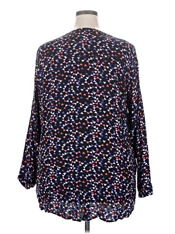 Woman Within 3/4 Sleeve Blouse (view 2)