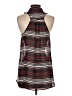 Toska Stripes Black Sleeveless Button-Down Shirt Size S (estimated) - photo 2