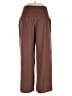 Unbranded 100% Polyester Solid Brown Casual Pants Size XL - photo 1