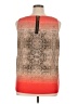 Dana Buchman Orange Sleeveless Blouse Size XL - photo 2