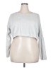 Brandy Melville Silver Sweatshirt Size XXL (estimated) - photo 1