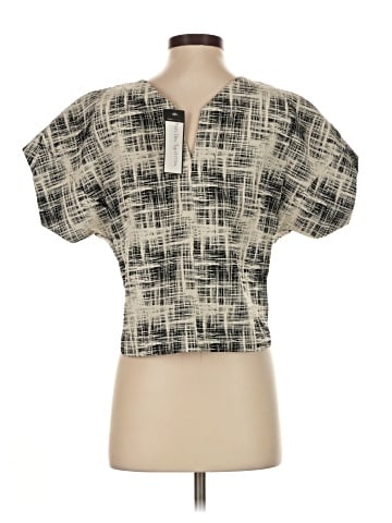 BCBGMAXAZRIA Runway Short Sleeve Blouse (view 2)