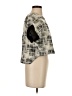 BCBGMAXAZRIA Runway Gray Short Sleeve Blouse Size S (estimated) - photo 4