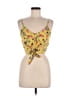 Timing 100% Polyester Yellow Sleeveless Blouse Size M - photo 1
