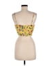 Timing 100% Polyester Yellow Sleeveless Blouse Size M - photo 2