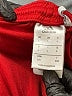 Adidas 100% Polyester Stripes Red Athletic Shorts Size L - photo 3