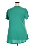 Lularoe Solid Teal Short Sleeve Top Size XXL - photo 2
