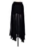 premier amour 100% Polyester Black Formal Skirt Size M - photo 1
