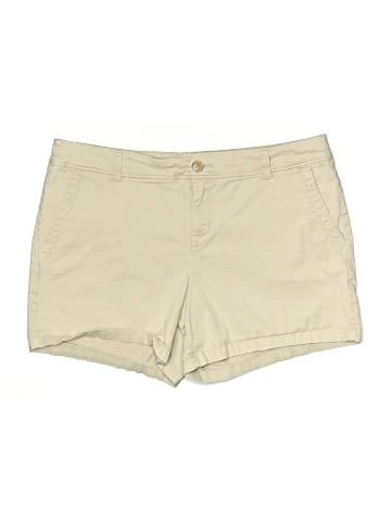 Liz Claiborne Khaki Shorts (view 1)