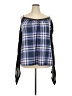 Rose Gal Blue Long Sleeve Top Size 2X - photo 1