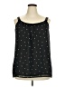 Lane Bryant 100% Polyester Black Sleeveless Blouse Size 18 - photo 1