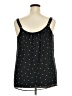 Lane Bryant 100% Polyester Black Sleeveless Blouse Size 18 - photo 2