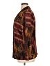 Gianni Animal Print Brown Long Sleeve Blouse Size 14 - photo 5