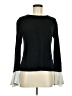 Pixley Black Long Sleeve Top Size M - photo 1