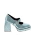 GB Metallic Teal Heels Size 6 - photo 1