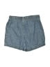 Carter's 100% Cotton Chevron-herringbone Blue Denim Shorts 9-12 MO / 12 MO - photo 2