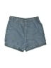 Carter's 100% Cotton Chevron-herringbone Blue Denim Shorts 9-12 MO / 12 MO - photo 1