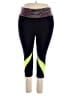 LIVI Active Color Block Black Active Pants Size 22 - photo 1