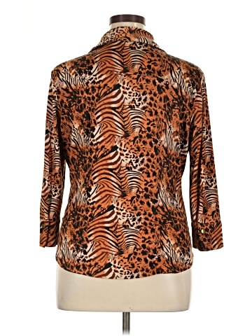 Dennis by Dennis Basso 3/4 Sleeve Blouse (view 2)