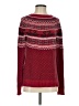 ModCloth Print Red Pullover Sweater Size S - photo 1